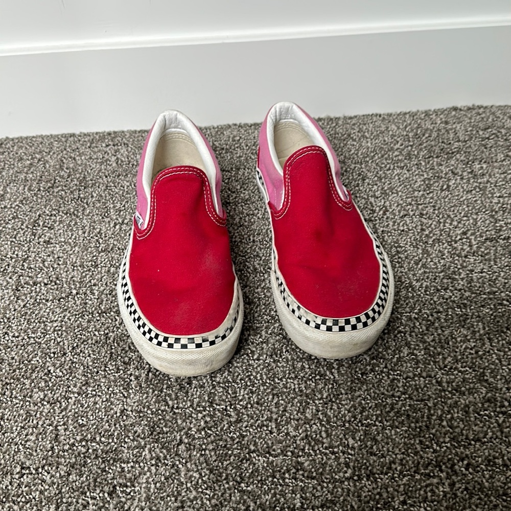 Platform slip on vans